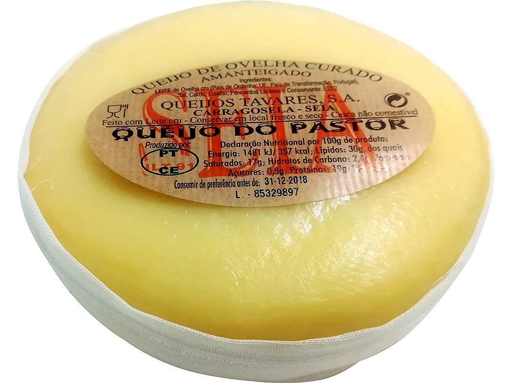 QUEIJO DE SEIA DE OVELHA TAVARES AMANTEIGADO KG