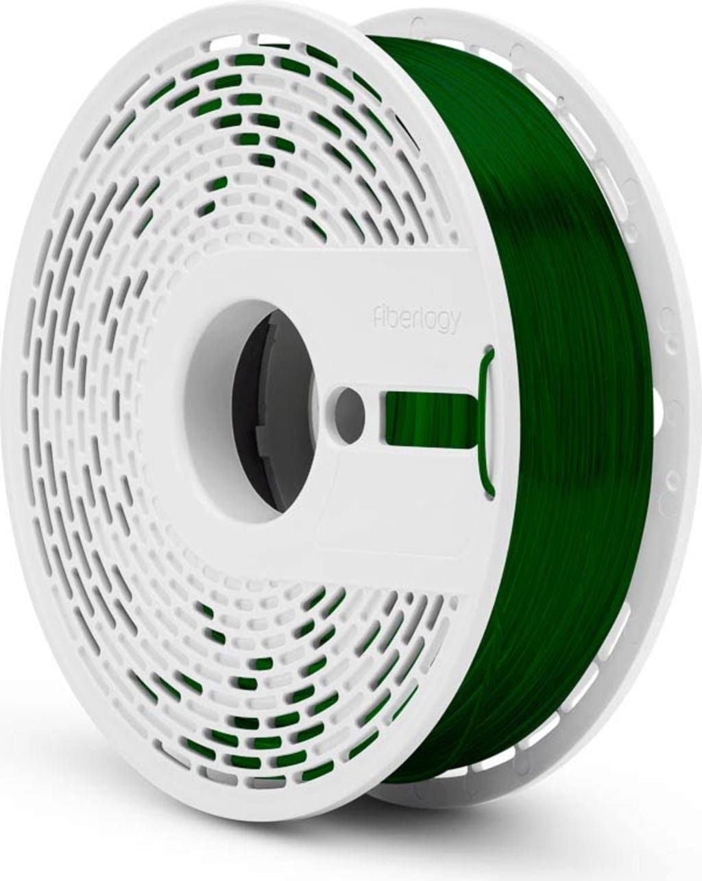 Fiberlogy  Easy PET-G Bottle Green Transparent, 1,75 mm (850 g)    Optimiertes PET-G mit verbessertem Druckverhalten in transparentem Grün