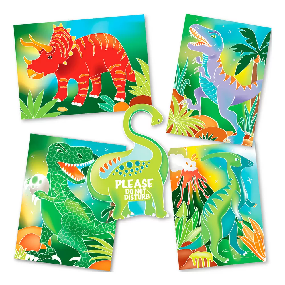 BOX CANDIY Watercolor Art - Totally Dinosaurs - 1 stk