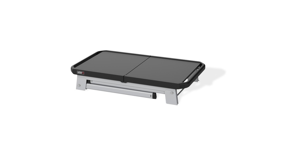 WeberUitbreidbaar onderstel tafel  (Grijs/zwart)