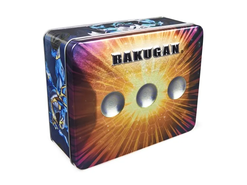 Bakugan BTB Baku Tin S4 BP GML, æske med snurretop, 6 År