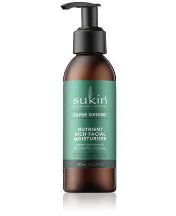 Sukin Super Greens Nutrient Rich Facial Moisturiser 125ml
