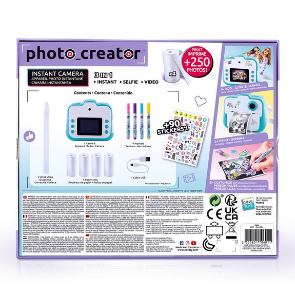 Appareil photo instantané : Photo creator