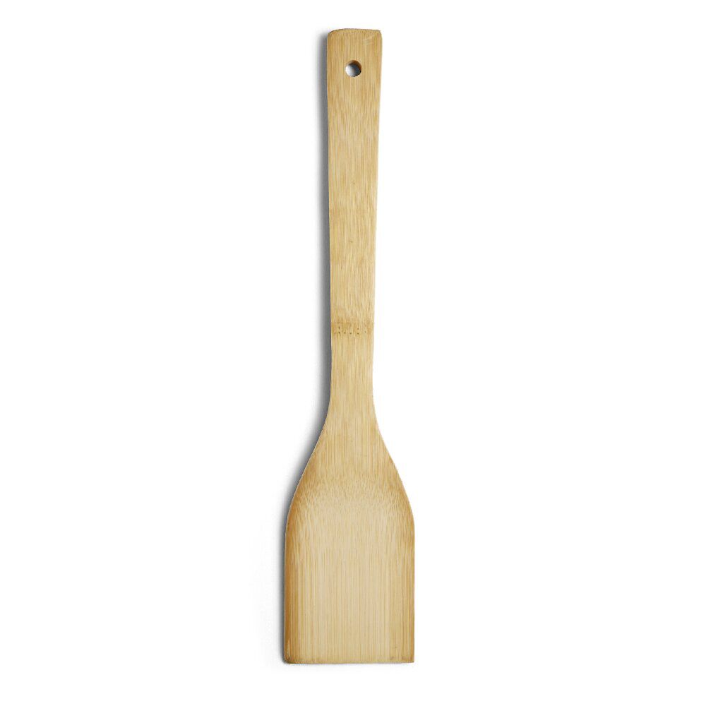 Spatule plate en bambou L.30cm