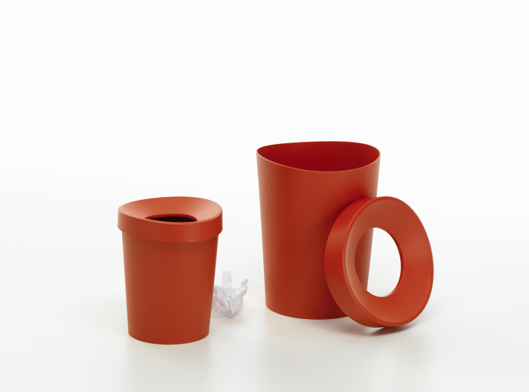 Vitra Happy Bin RE prullenbak large poppy red