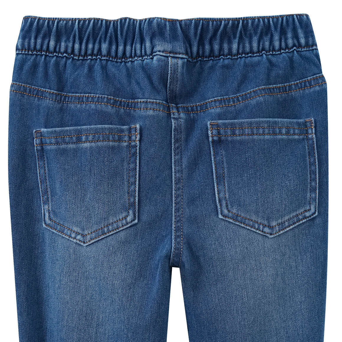 Yigga Mädchen Jeggings mit Elastikbund blau