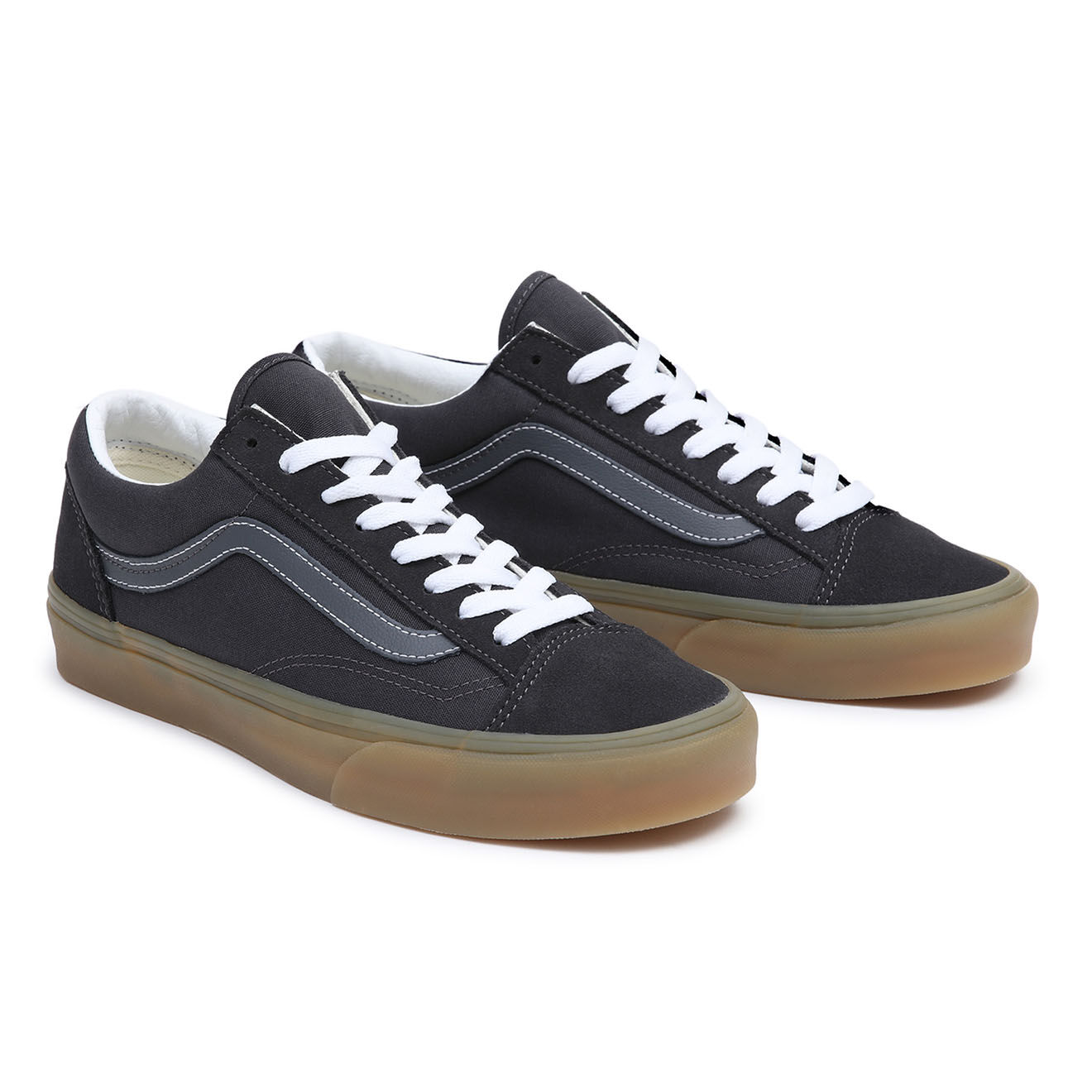 Vans Sneakers en Cuir & Textile Style 36 noires