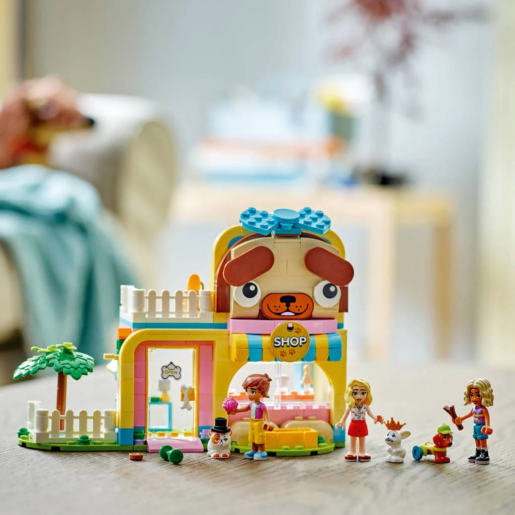 Winkel met dierenaccessoires speelset 42650