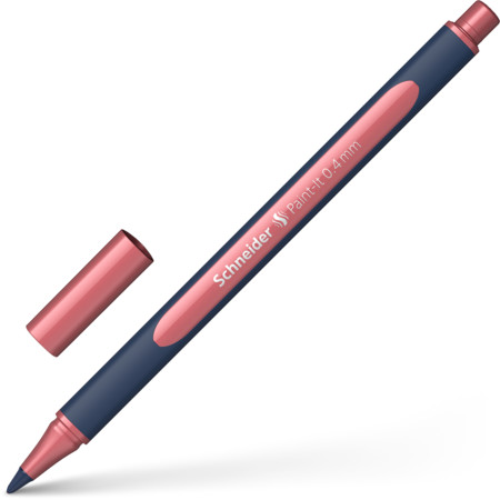 Schneider Paint-It 050 Metallic Rollerball Tintenroller - vintage red - 0.4 mm