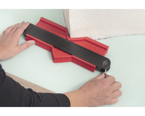 Contourmeter / profielmeter voor metselaarslob 31 cm