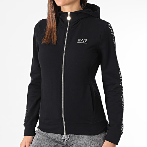 Sweat Zippé Capuche 6RTM10 Noir