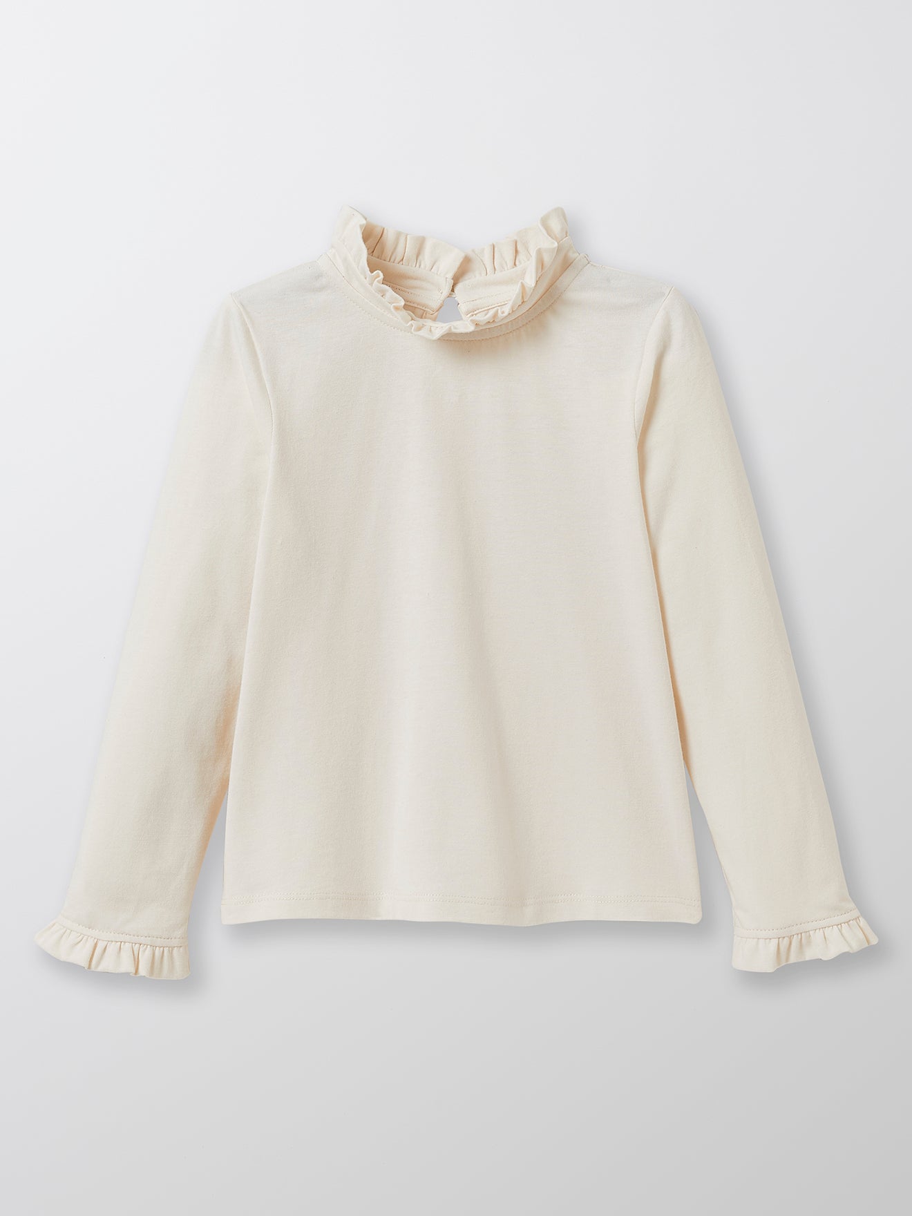 T-shirt Fille col montant - Coton bio