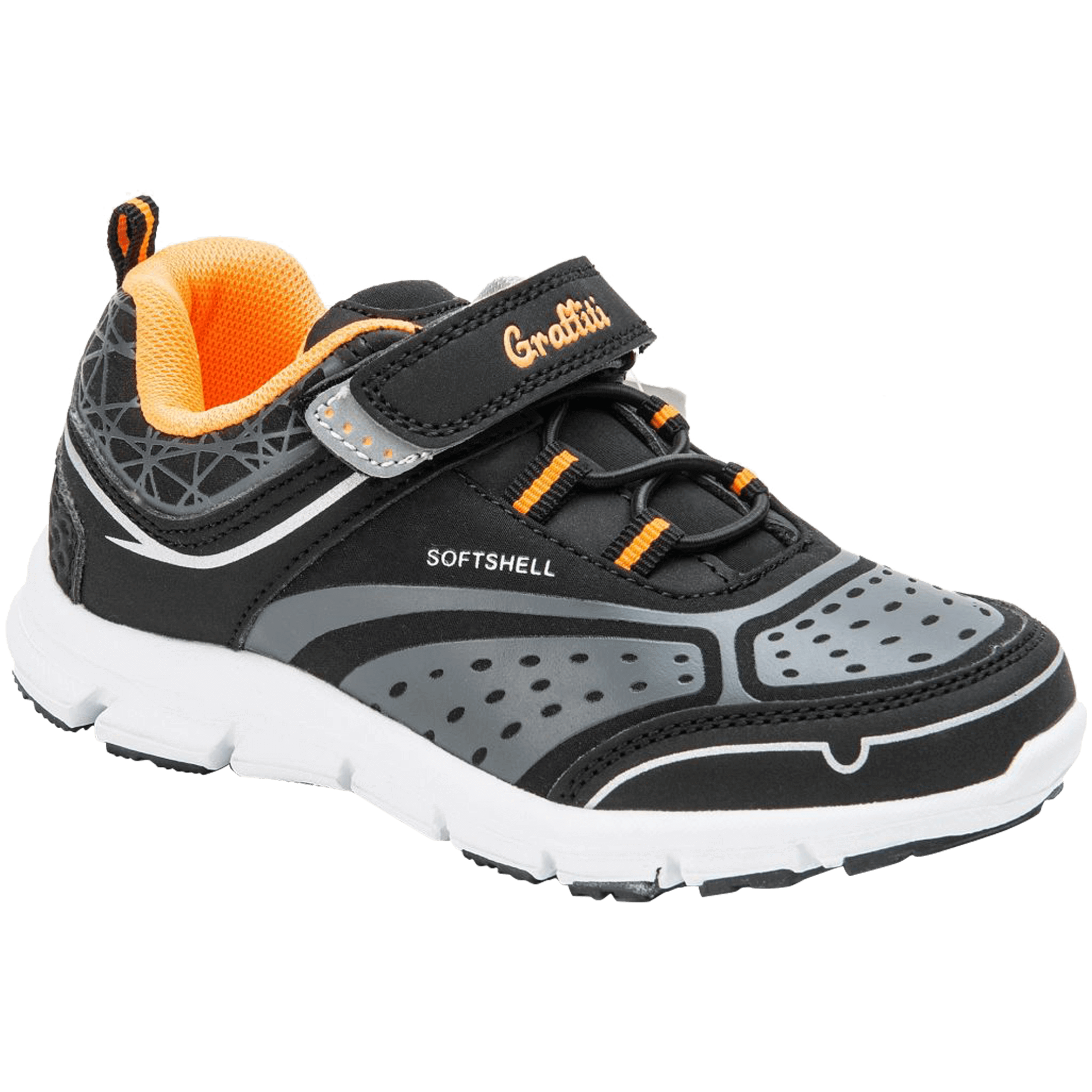 Graffiti Portishead Kids Softshell Shoe - Fritids og motesko
