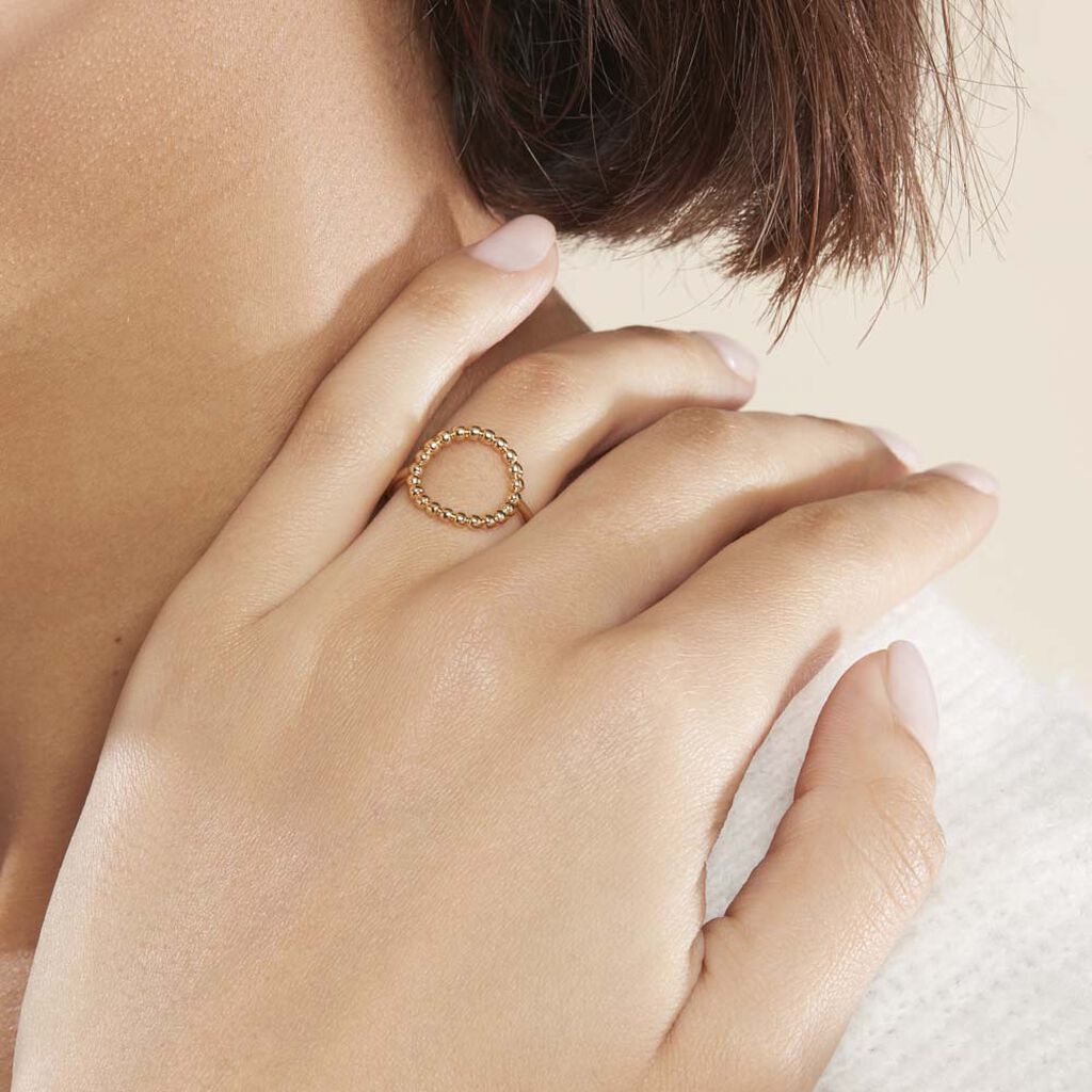 Bague Abigael Plaqué Or Jaune