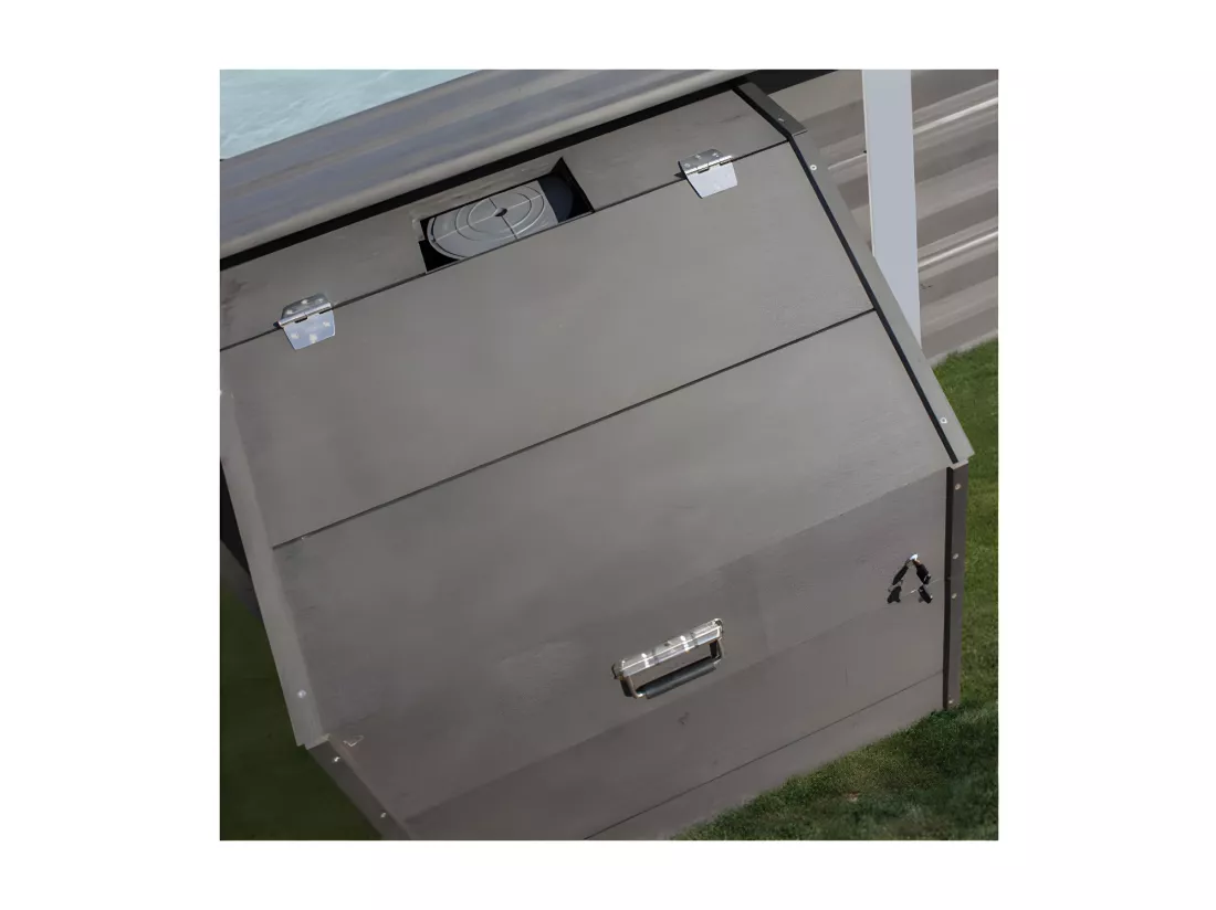 Coffre de filtration piscine composite hauteur 0,89 m - Gré