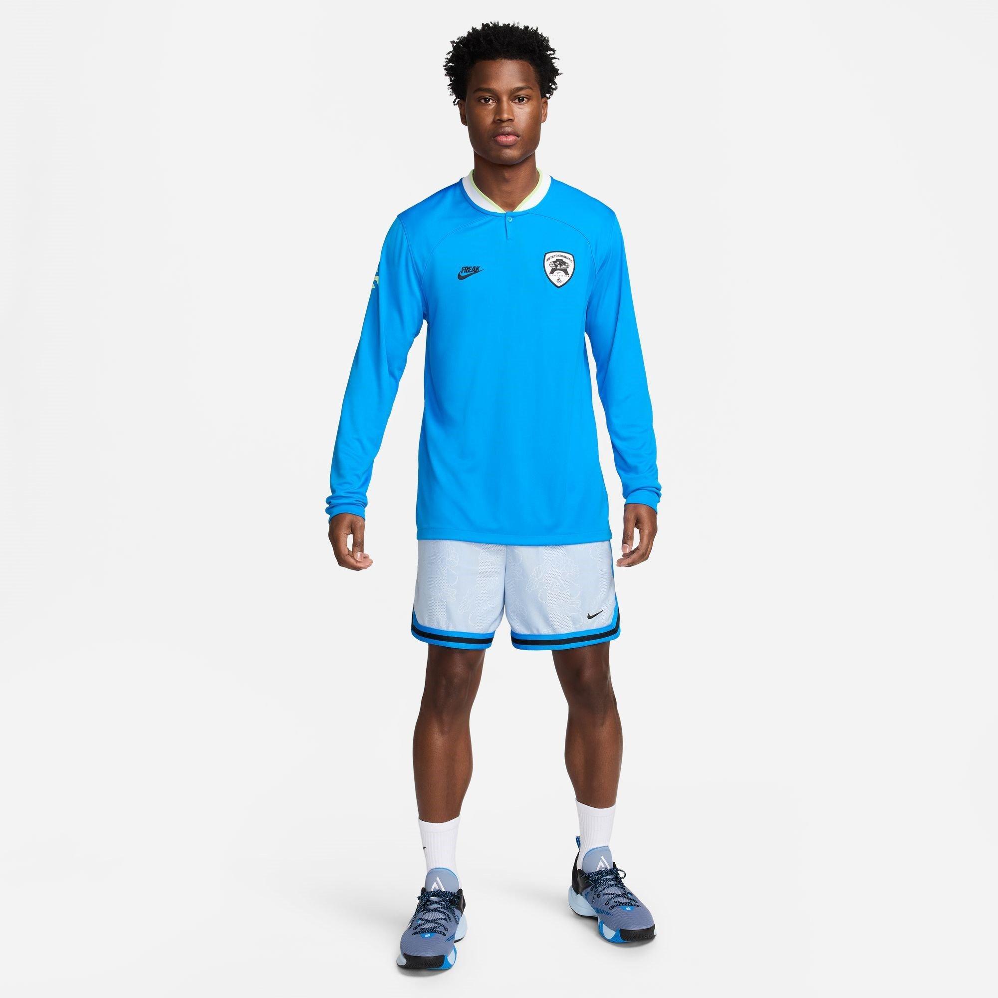 Nike Giannis Dri FIT Long Sleeve Basketball Top Mens