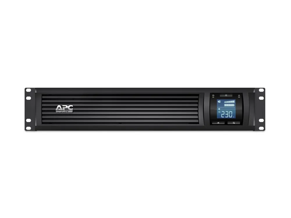 APC Smart-UPS C 2000VA 2U - UPS (rackversion) - AC 230 V - 1300 Watt - 2000 VA - USB - output-stikforbindelser: 6 - 2U - sort - for P/N: AR4018SPX432, AR4024SP, AR4024SPX429, AR4024SPX431, AR4024SPX432, NBWL0356A