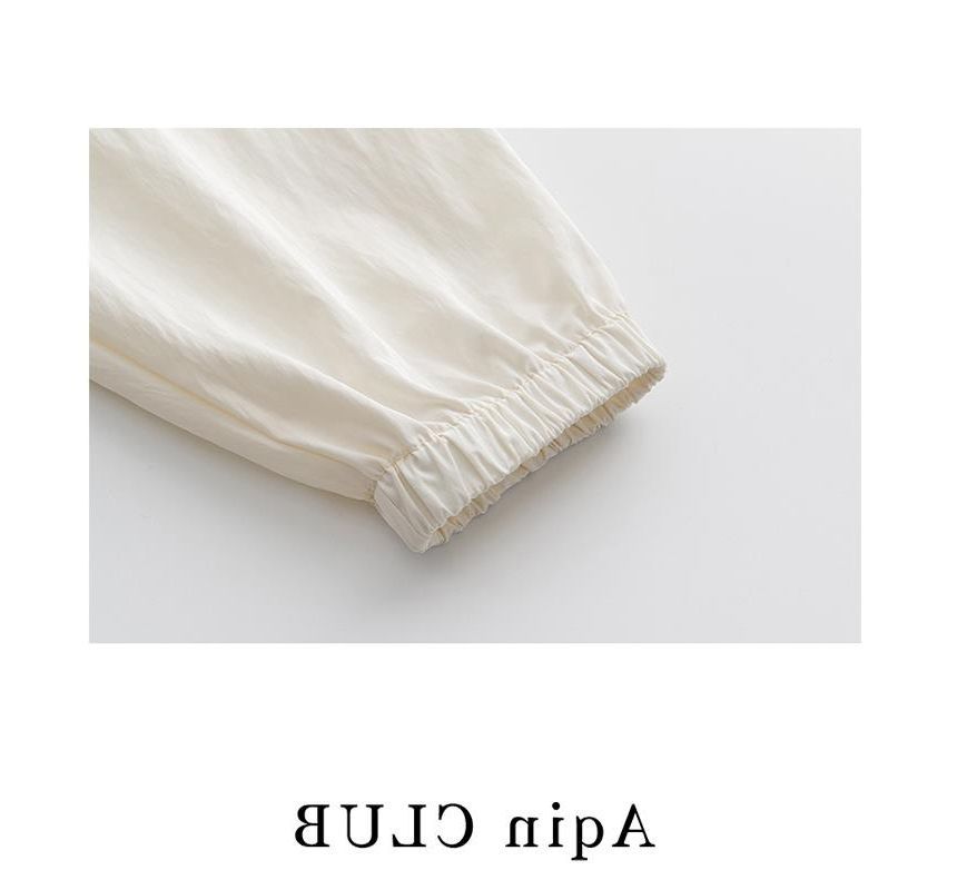 Fabricino - Effen capuchonjack met rits