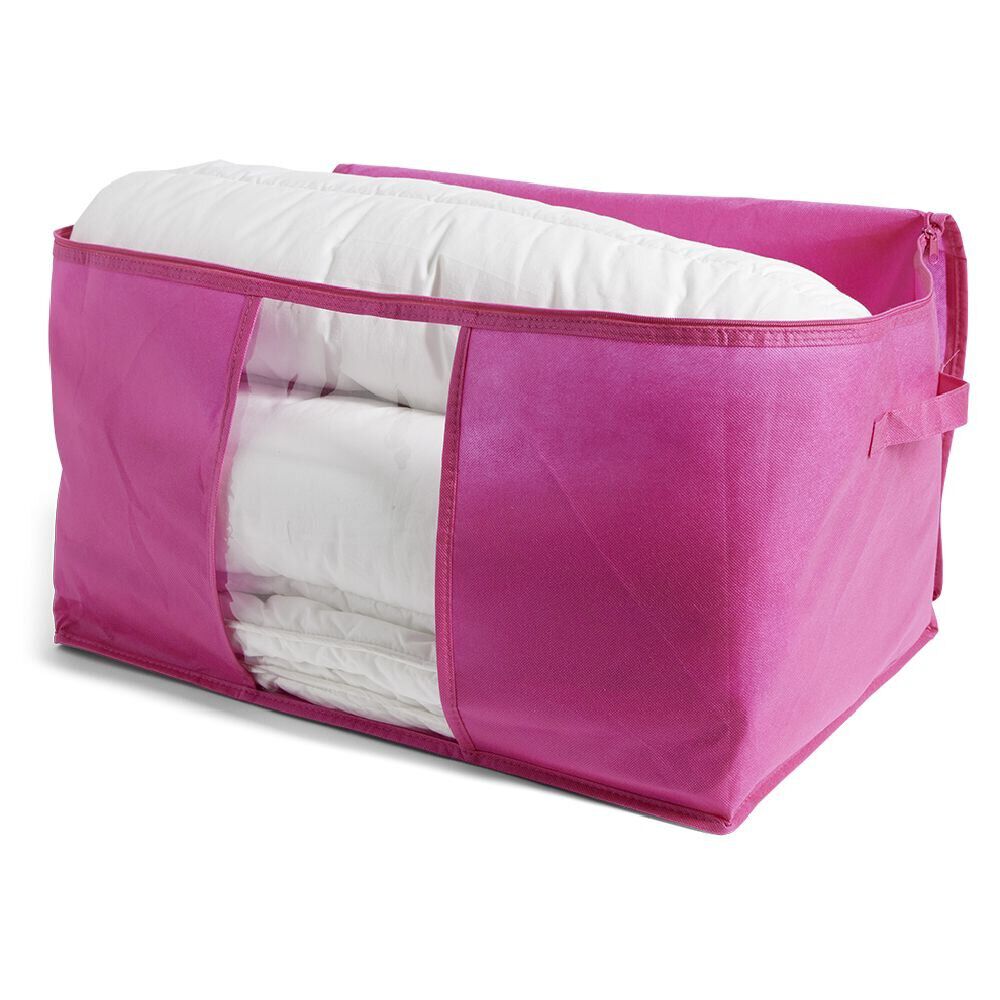 Sac de rangement avec poignées et fermeture à glissière 59x40x35cm