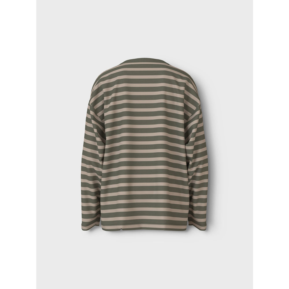 Køb Name It Dusty Olive Vaksel Bluse