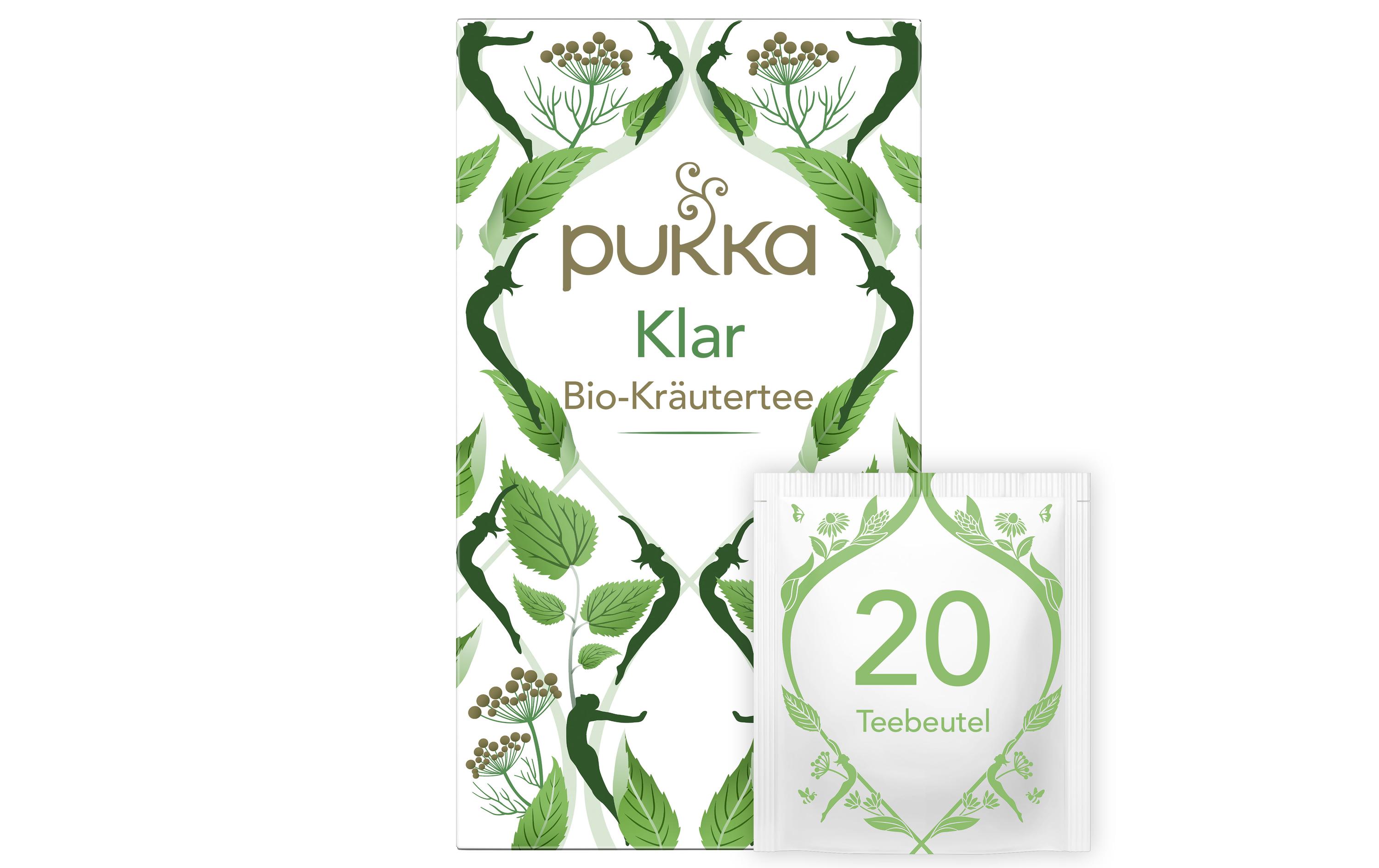 Teebeutel Klar Bio 20 StückBio Kräutertee