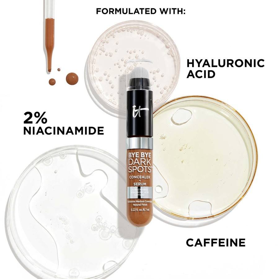 It Cosmetics Bye Bye Dark Spots Concealer + Serum Medium Cool 30 6,7ml