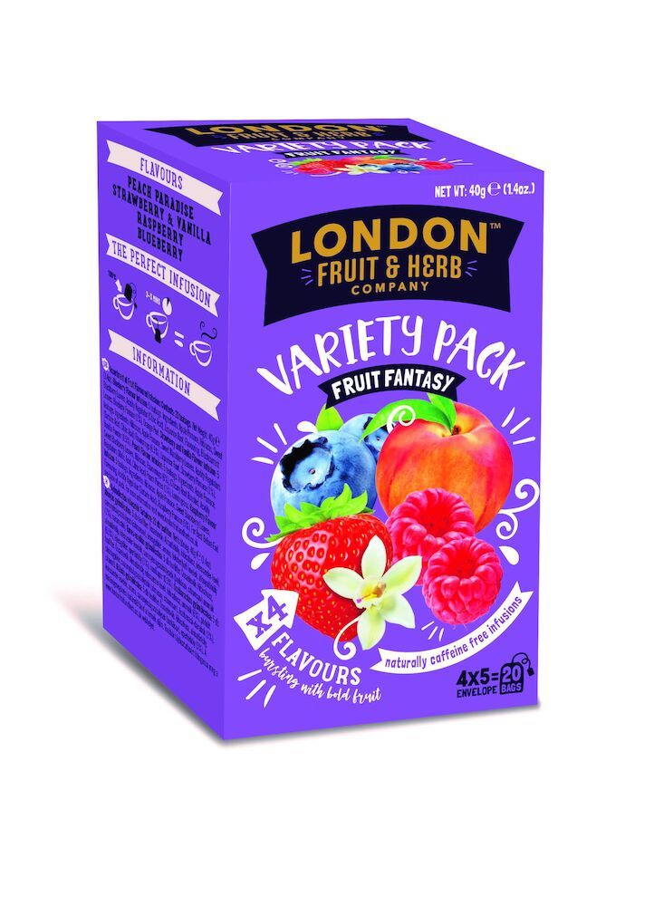 London Fruit & Herb Tea Fruit Fantasy assortert