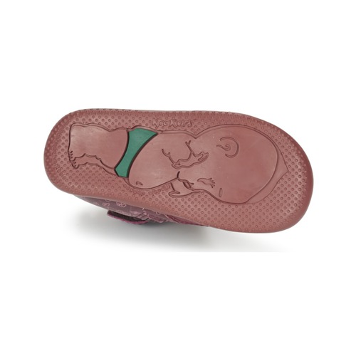 Kickers - BIGOR - Bordeaux Orange