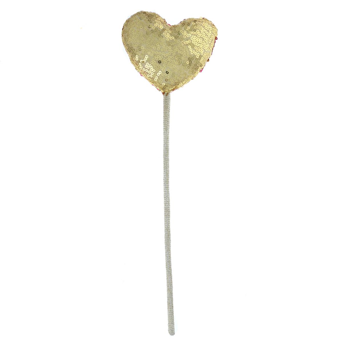 Baguette magique coeur sequins bicolore Mercredi et Patati