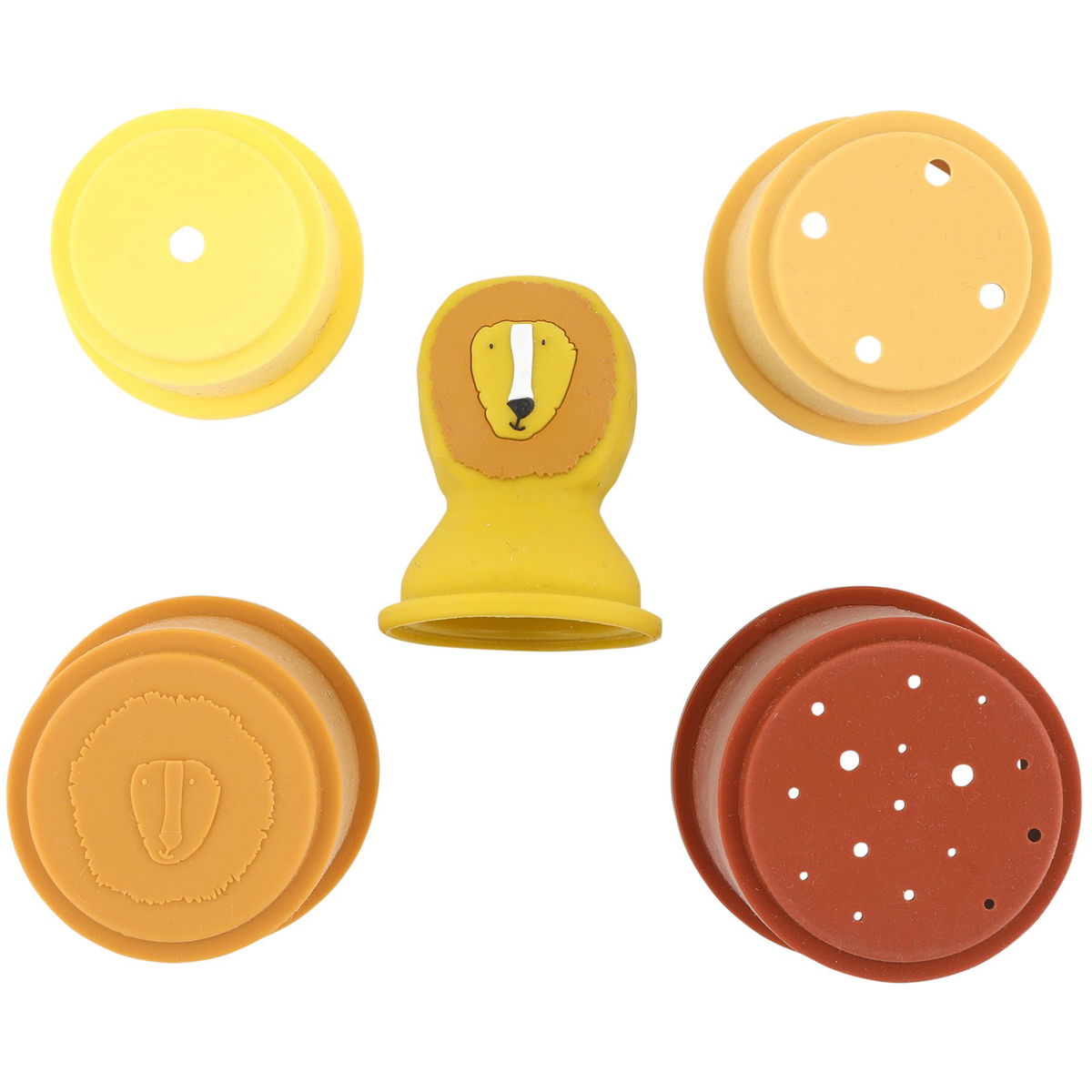 trixietrixie   Stapelbecher Set 5-teilig Mr. Lion