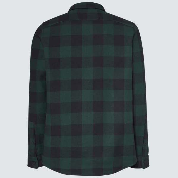 Chemise OAKLEY BEAR COZY FLANNEL HUNTER GREEN BLACK CHECK