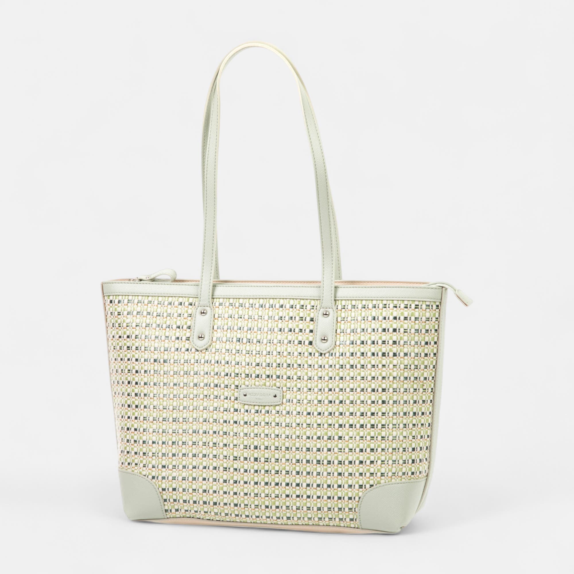 Sac de shopping vert clair