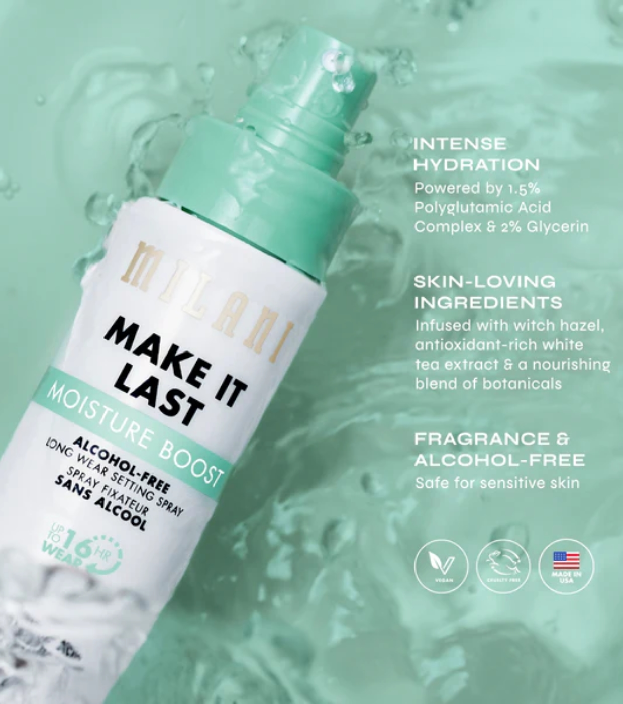 Milani - Spray Fixador de Maquiagem - 110: Make it Last Moisture Boost