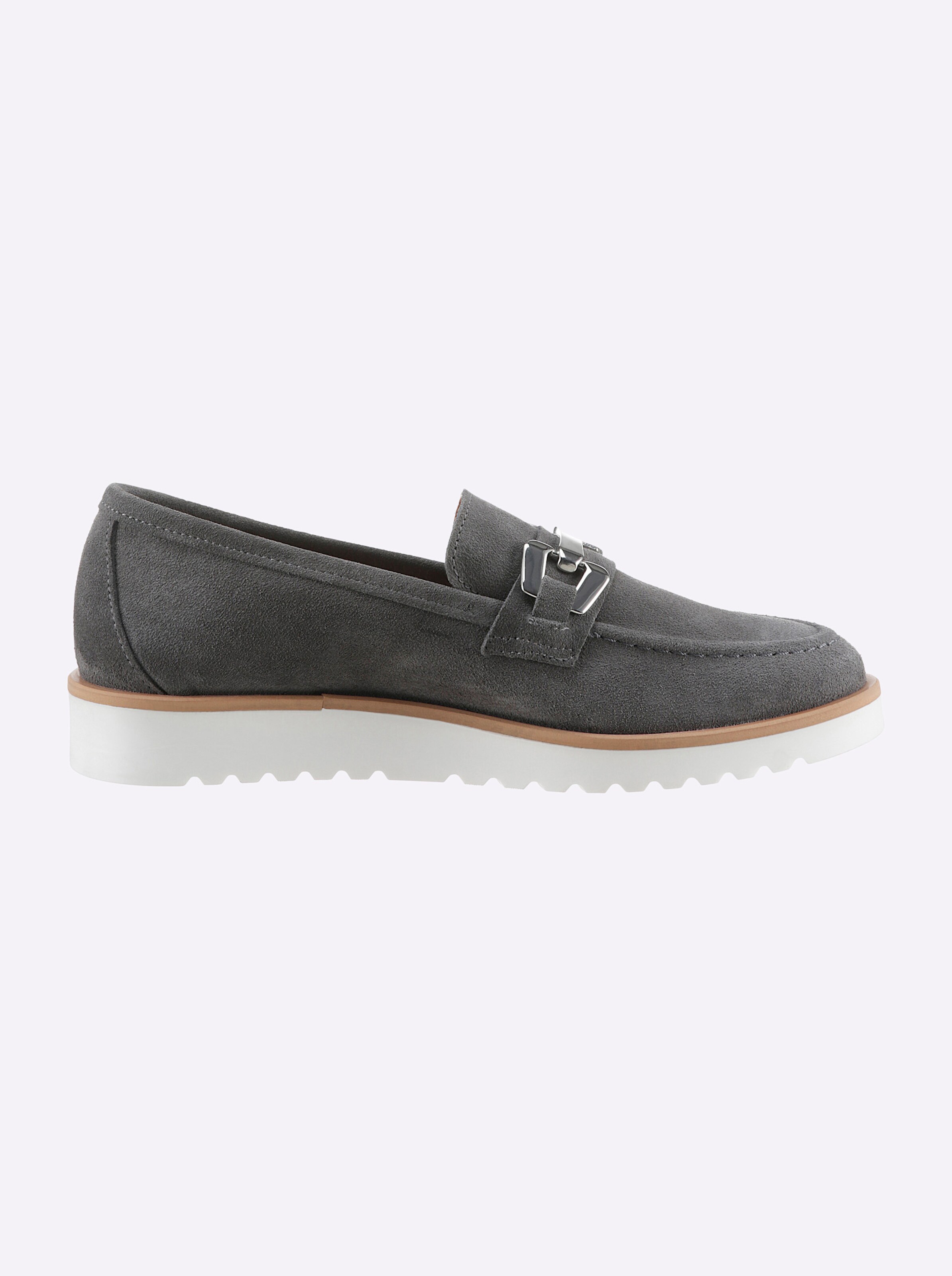 heine Slipper in grau