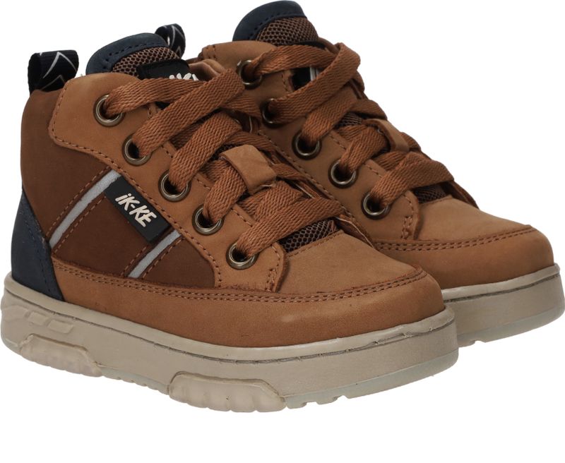 IK-KE Sneakers Cognac Jongens