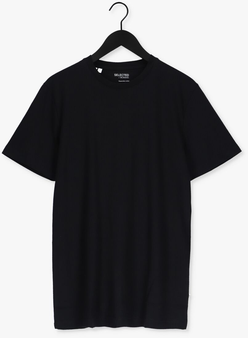 SELECTED HOMME zwarte selected homme t-shirt slhnormani180 ss o-neck tee