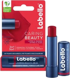 LABELLO Caring Beauty Red Stick, 4.8 g