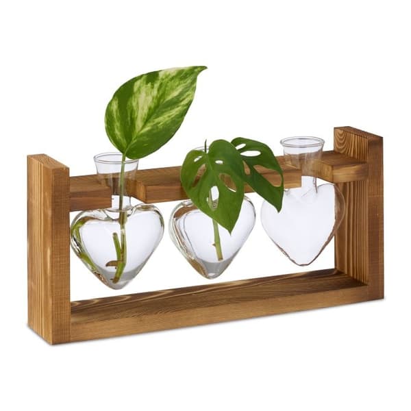 Reagensglassvase med stativ