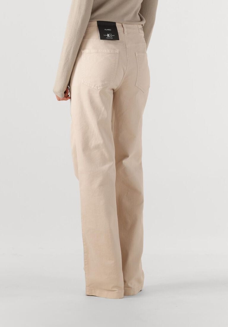 beige luisa cerano wide jeans 628811/3675