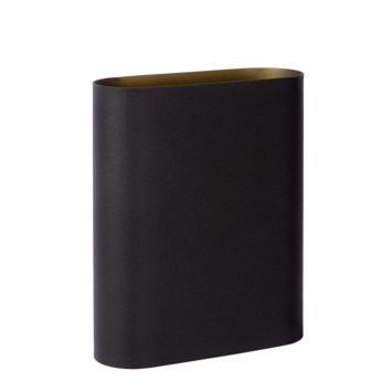 Lucide Ovalis Wandlamp zwart