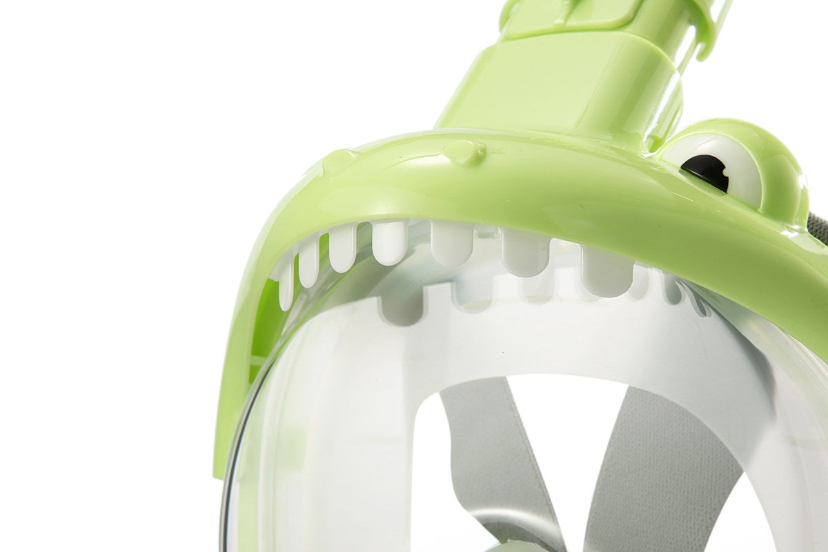 Atlantis Crocodile Kinder Snorkelmasker - Green