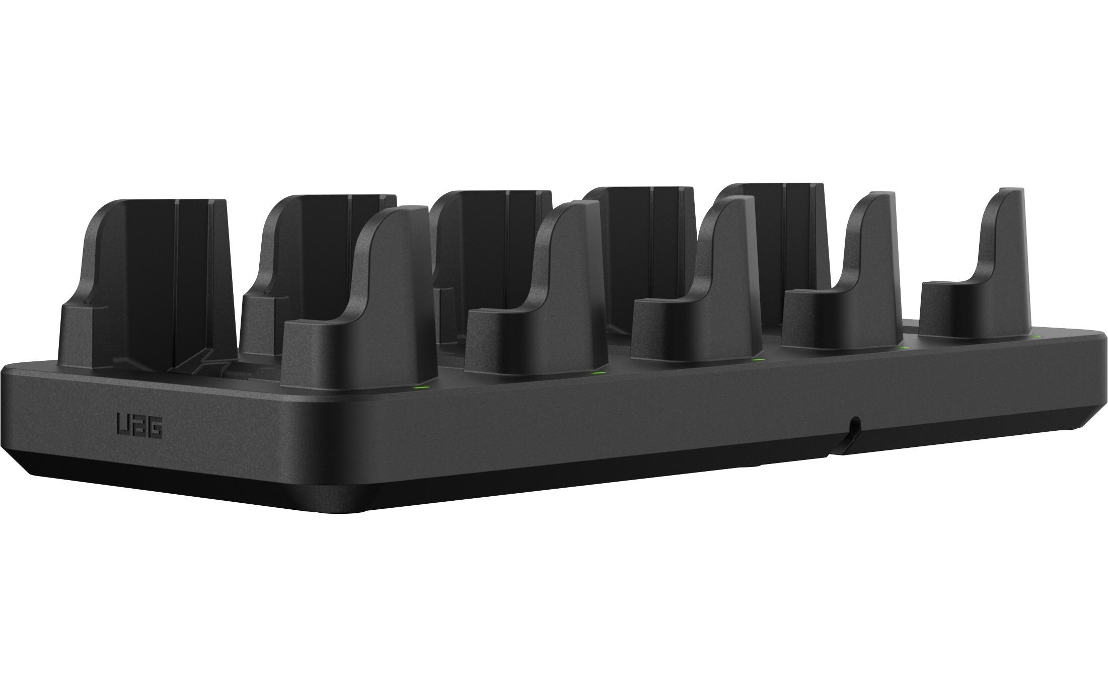 Ladestation Workflow 5 Slot Case Charger Schwarz<br>USB-Ladestation zum Laden von bis zu fünf Geräten