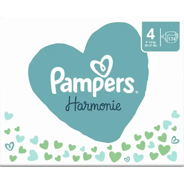 Harmonie Windeln Gr. 4 (9-14 kg) Monatsbox