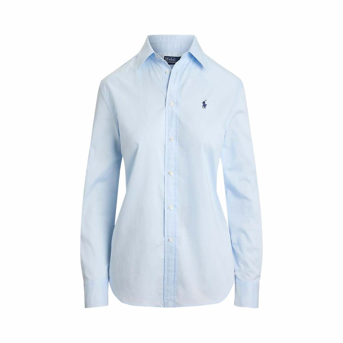 POLO RALPH LAUREN<br>Camisa reta de algodão