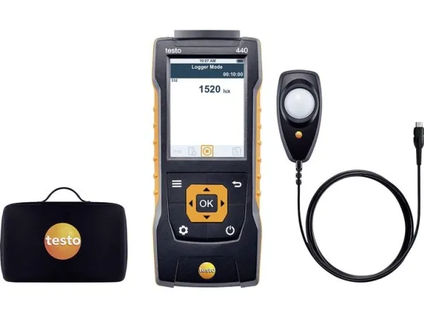 testo 440 Lux-Set Luxmeter 0 - 100000 lx