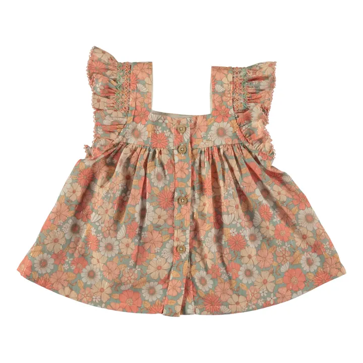Tocoto Vintage Top Fleur | Rose