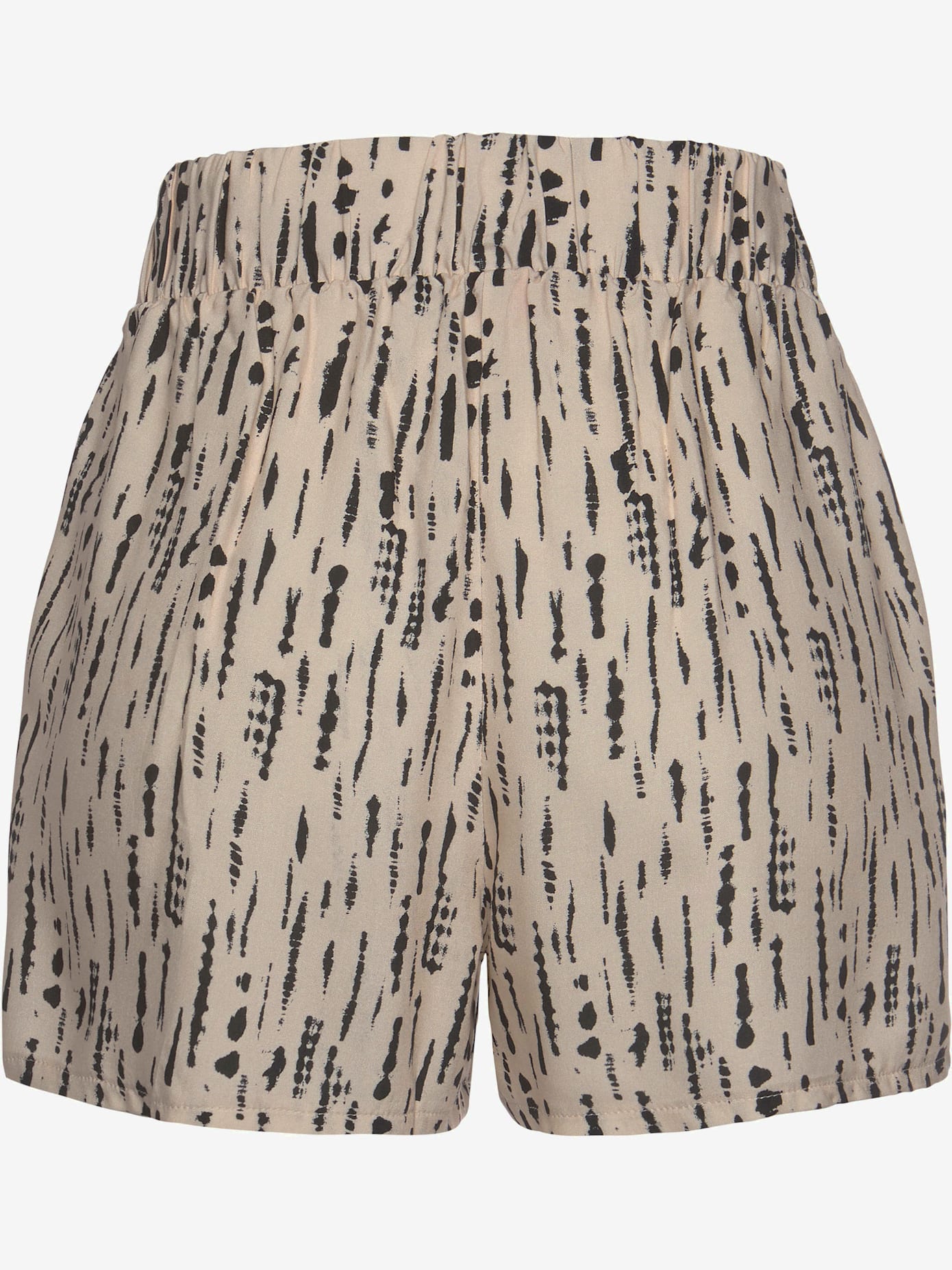 Short tissé short en tissu léger avec ceinture élastique