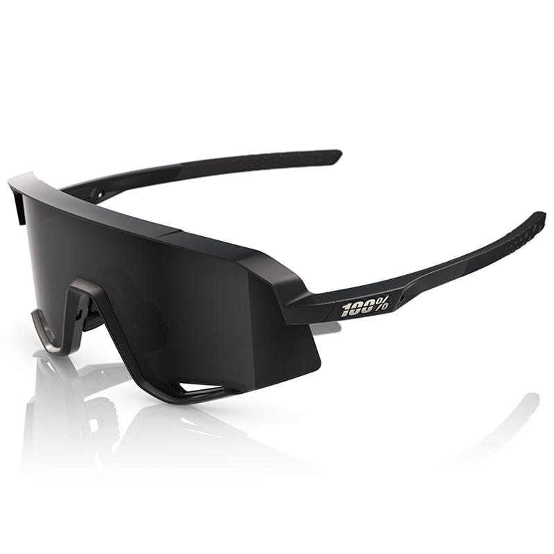 100% - Lunettes de sport Slendale Noir Mat