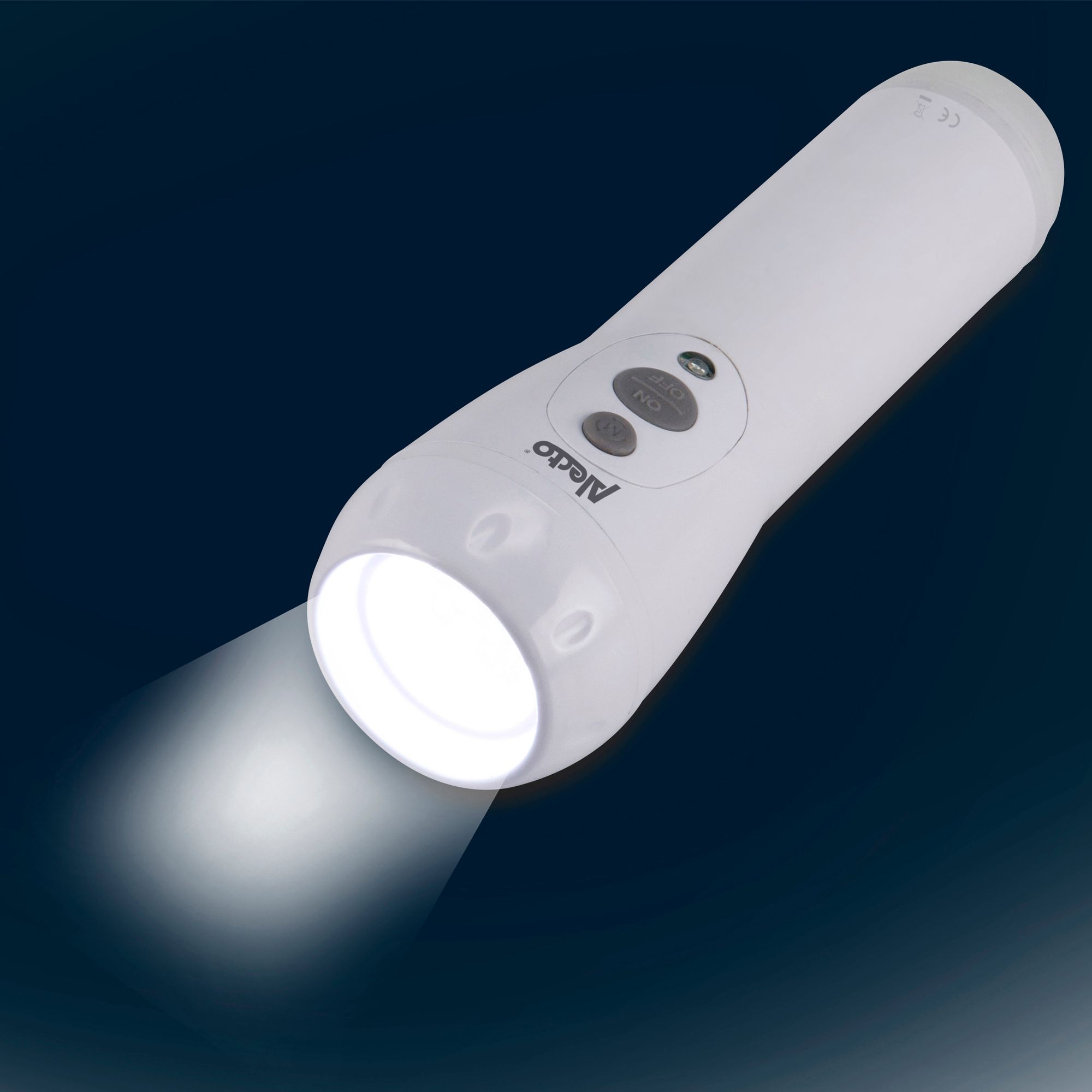 Alecto ATL-110 oplaadbare LED zaklamp
