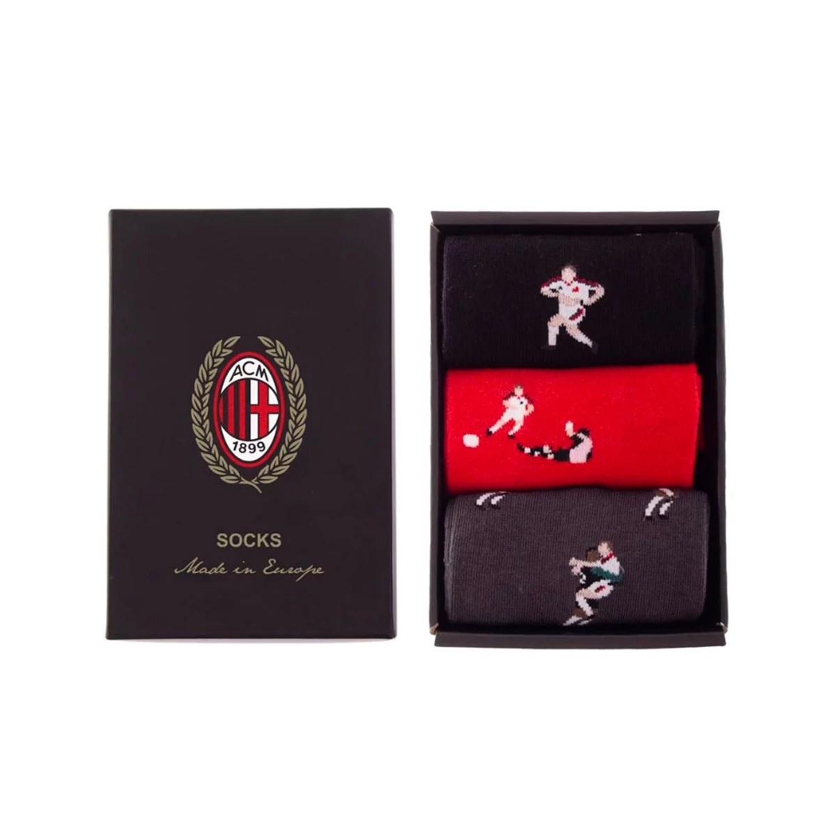 Meias COPA AC Milan 2003 Rigore (3 Pares)